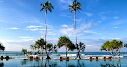 Beach at The Fortress, Sri Lanka 