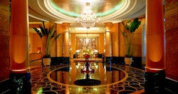 Reception area at Mandarin Oriental Kuala Lumpur