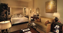 bedroom at The Peninsula Hong Kong