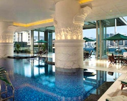 indoor pool at The Peninsula Hong Kong
