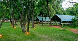 Luxury camp at Governors' Il Moran Camp, Kenya