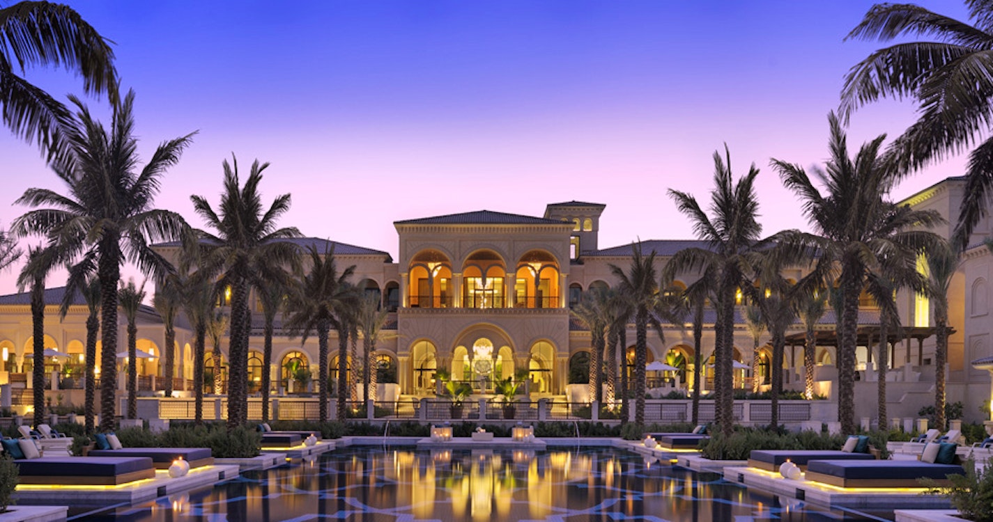 Exterior of the Beach Villas at One and Only The Palm