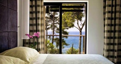 Bedroom at Hotel Monte Mulini, Croatia