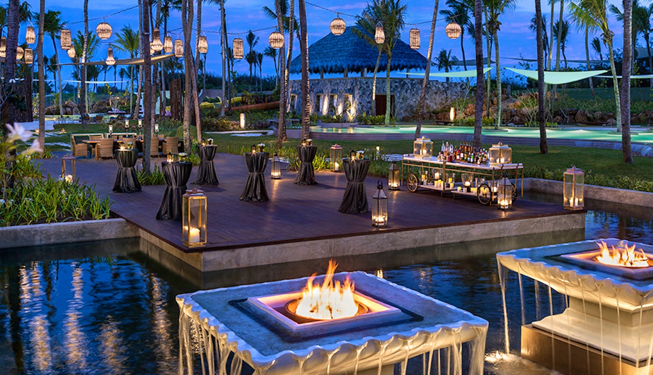 Cocktail Area at Hambantota 