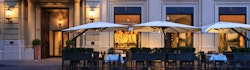 Restaurant at Hotel Savoy, Florence, Italy