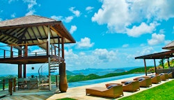 Outside Area at Il Signo, Canouan 