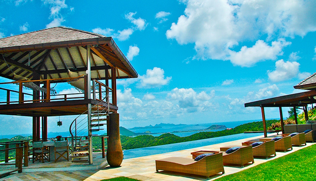 Outside Area at Il Signo, Canouan 