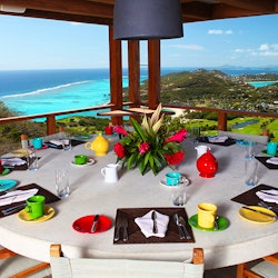 Outdoor Dining Area at Il Signo, Canouan