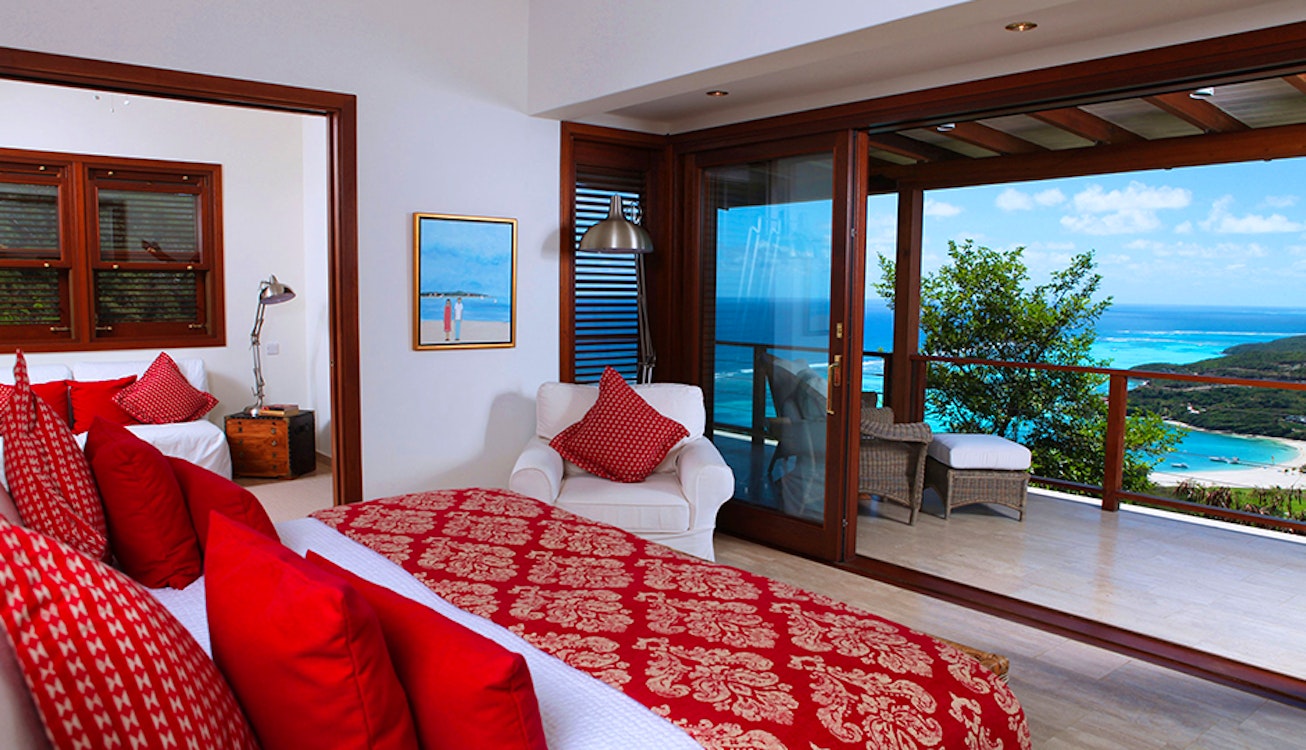 Bedroom at Il Signo, Canouan 