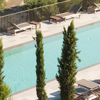 Pool Area at La Reserve Ramatuelle, Riviera