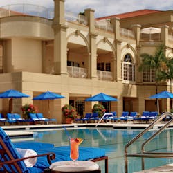 Pool area at The Ritz Carlton Naples