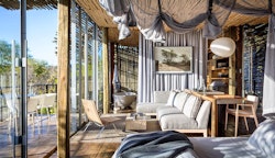 Lodge Bedroom at Singita Pamushana