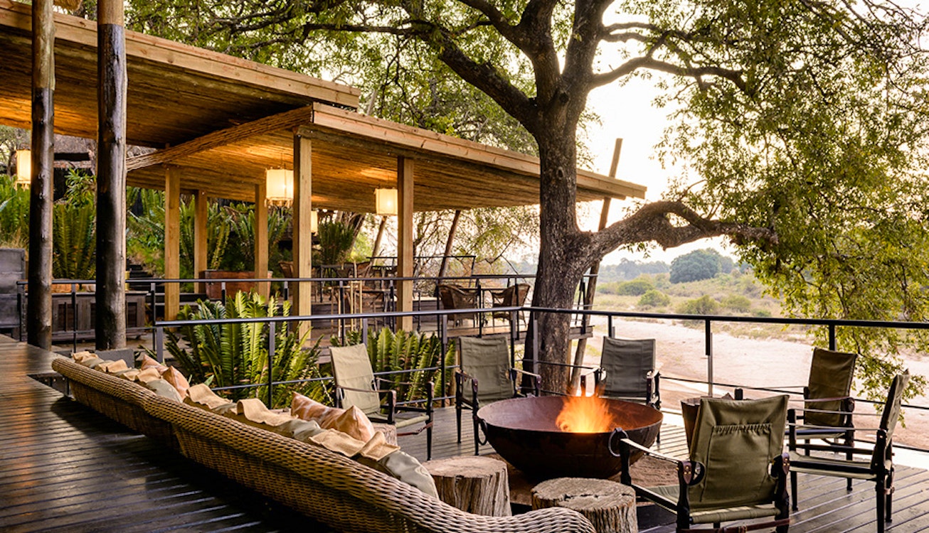 Decking Area at Singita Pamushana Lodge
