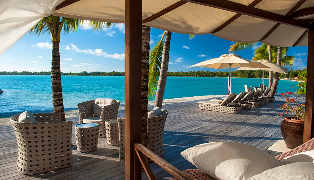 Sea View Terrace at St Regis Bora Bora 