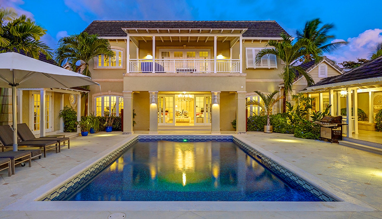 Tradewinds Exterior, Sandy Lane Barbados 