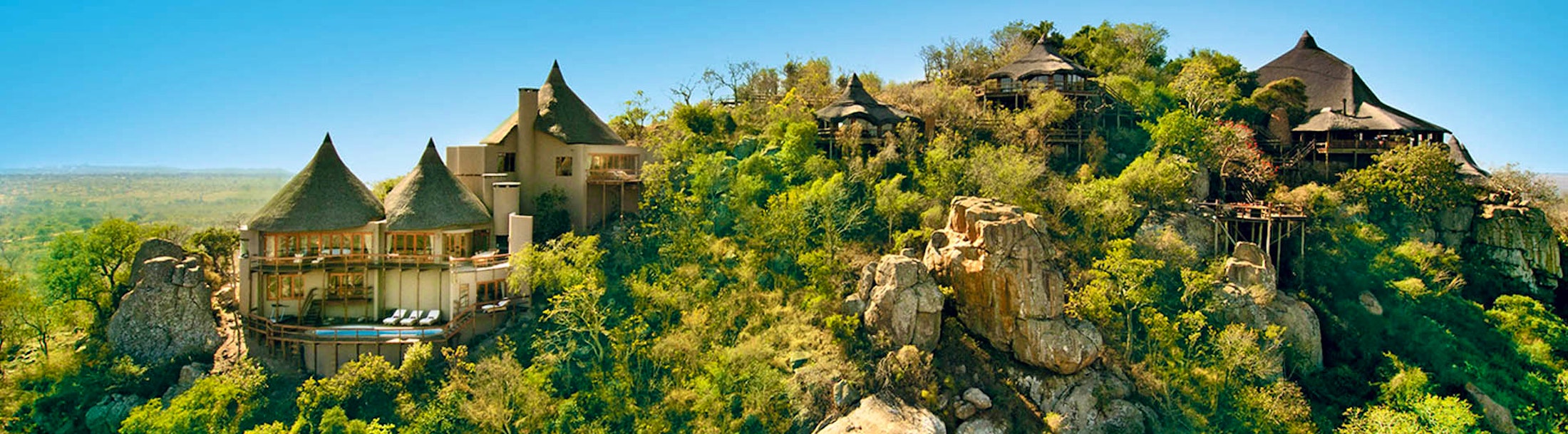 Aerial View of Ulusaba Private Game Reserve Sabi Sand Game Reserve