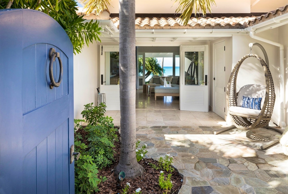 Privacy Gate, Jumby Bay Island, Antigua, Caribbean