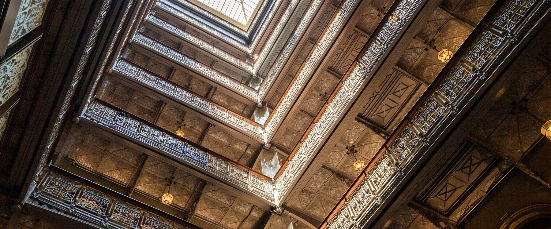 the atrium at  the beekman a thompson hotel