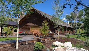 Exterior Of Lodge At Goosewing Ranch