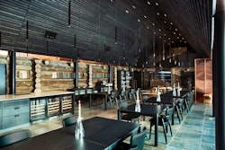 Dining area at Nordic Restaurant, Javri Lodge, Finland