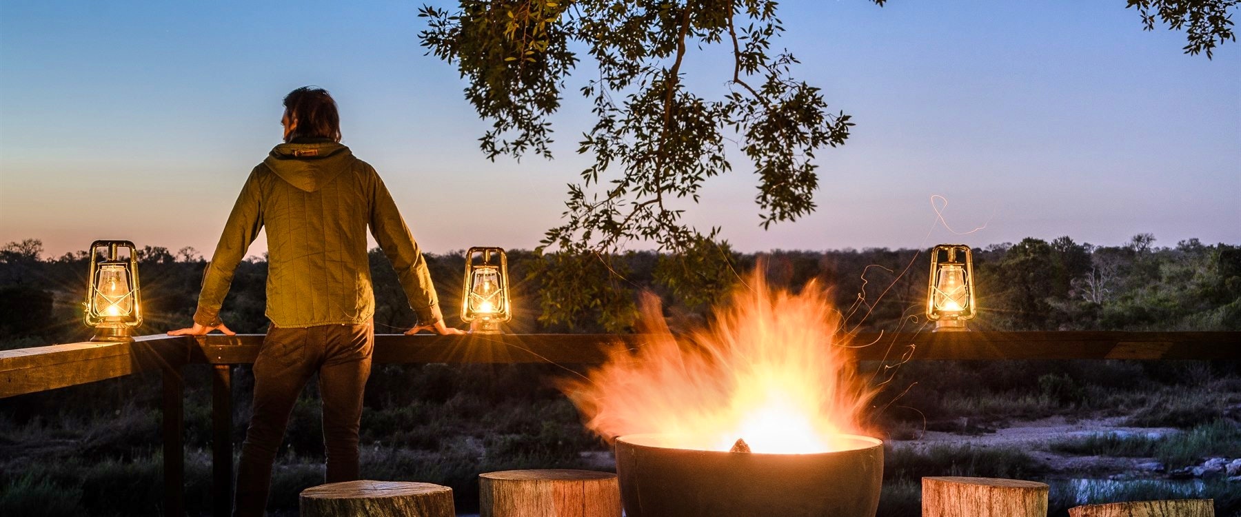 Balcony View At Sunset, Singita Pamushana Lodge