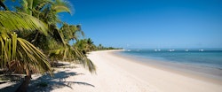 Beautiful beach at &Beyond Benguerra Island Lodge
