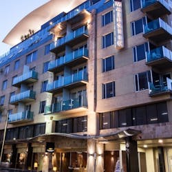 Exterior of Majestic Roof Garden Hotel, Adelaide