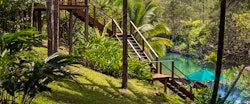 beautiful gardens, Blancaneaux Lodge, Belize