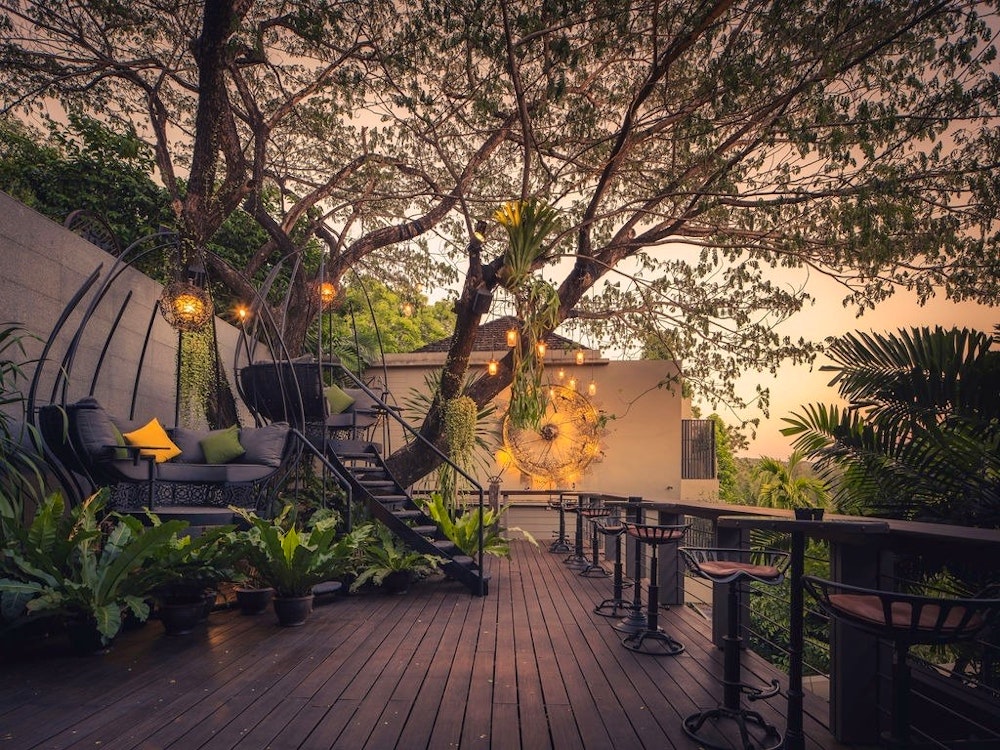 Terrace at Age Restaurant, Anantara Layan Phuket Resort, Thailand