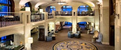 Interior of Fairmont Banff Springs, Alberta