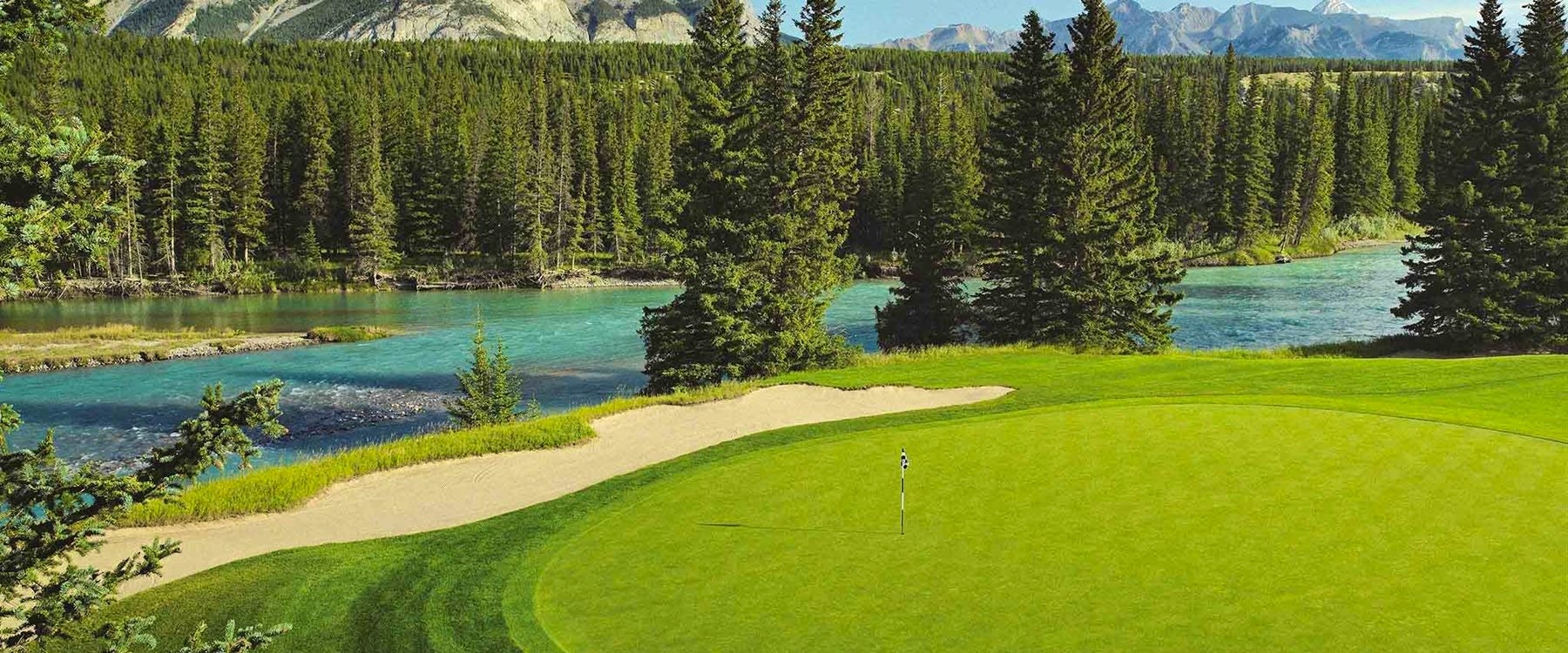 Golf Course at Fairmont Banff Springs, Alberta