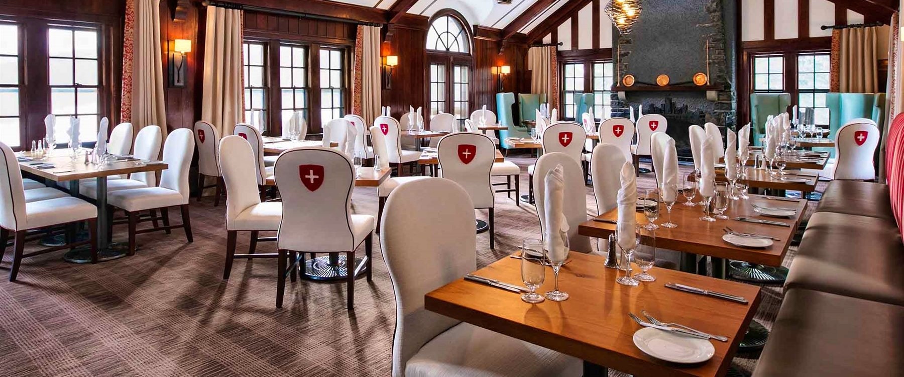 Restaurant at Fairmont Banff Springs, Alberta