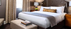 Bedroom at Fairmont Palliser, Calgary