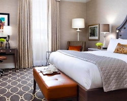 Bedroom at Fairmont Palliser, Calgary
