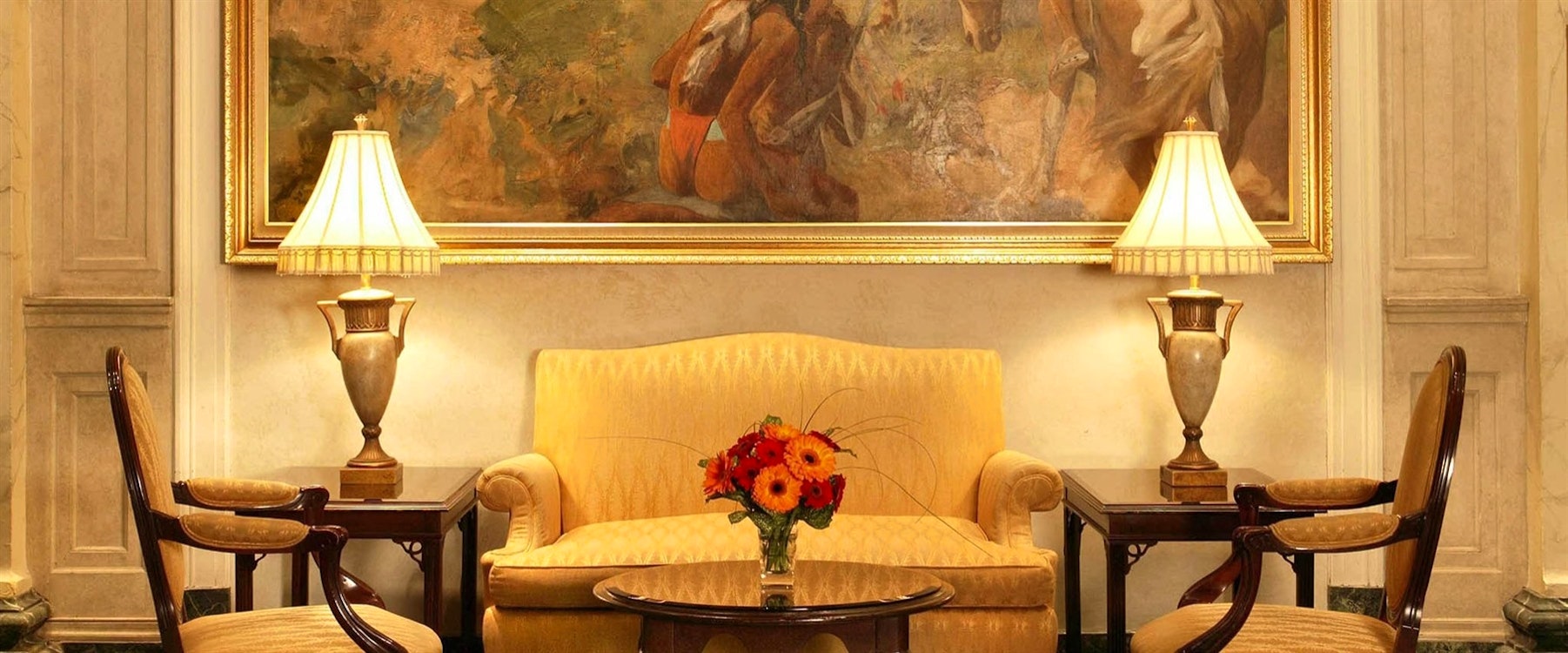 Beautiful Interior of Fairmont Palliser, Calgary 