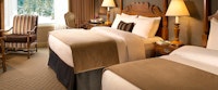 Double Bedroom at Fairmont Chateau Whistler, British Columbia 