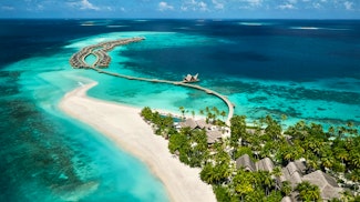 Escape to this fabulous resort, set on the Raa Atoll, one of the largest and deepest atolls in the world