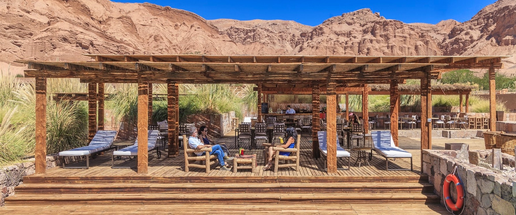Pool bar at alto atacama, Chile
