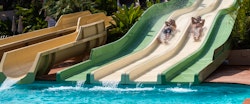 Aquapark at Forte Village Resort, South Sardinia, Italy