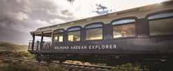 exterior view, Andean Explorer, A Belmond Train, Peru