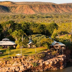 Aerial View of El Questro Homestead, Kununurra