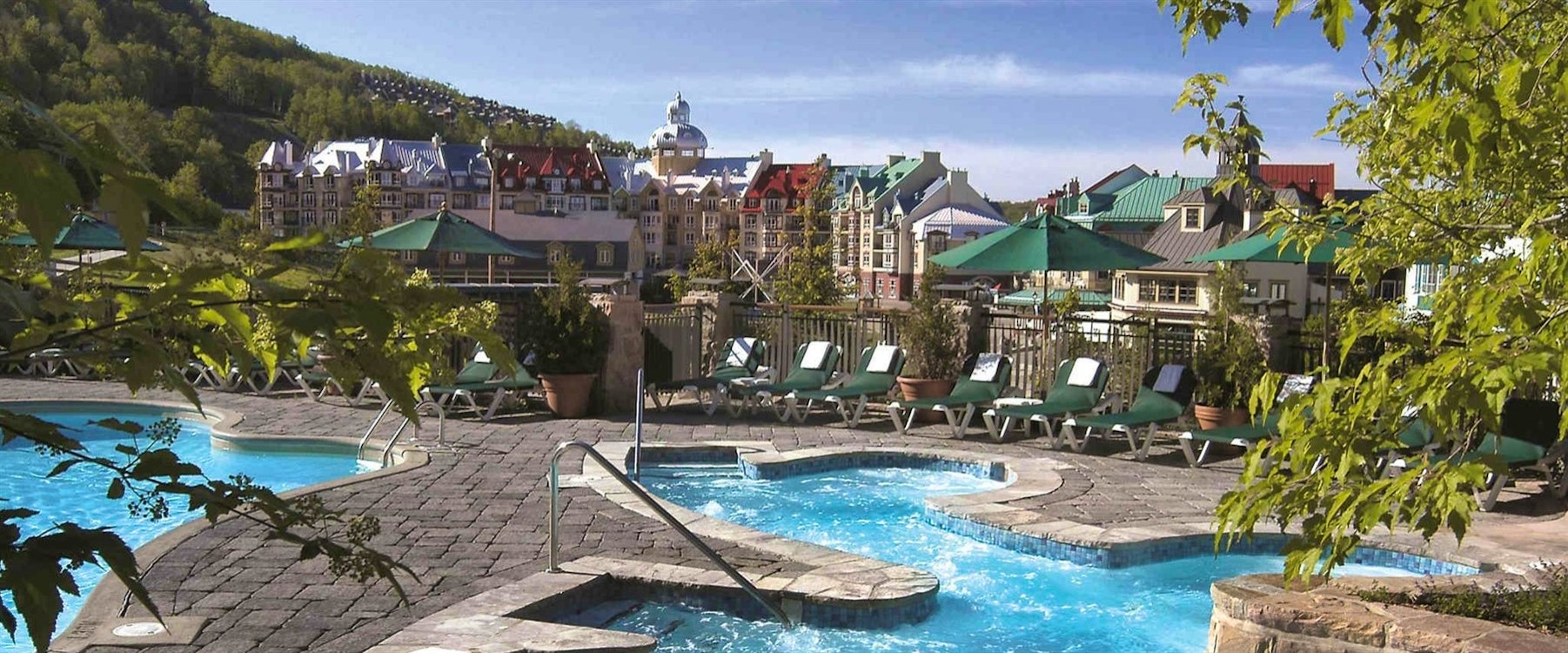 Swimming Pool at Fairmont Tremblant, Mont Tremblant 