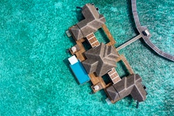 two-bedroom over water pool residence