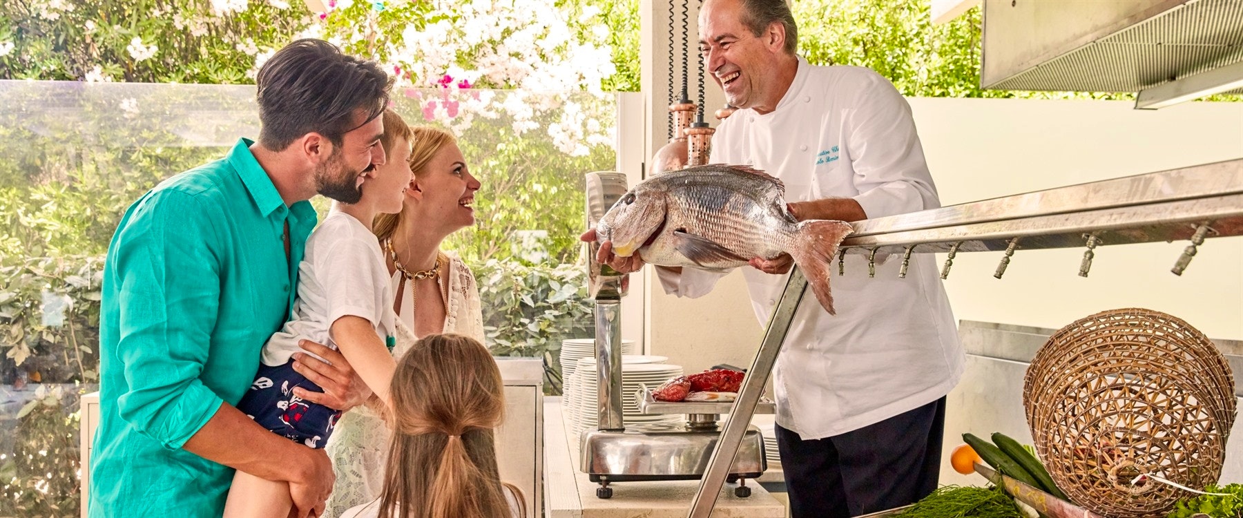 Fish Market at Forte Village Resort, South Sardinia, Italy