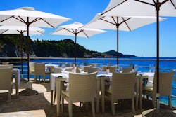 Beach Bar Nevera, Hotel Bellevue, Croatia, Europe