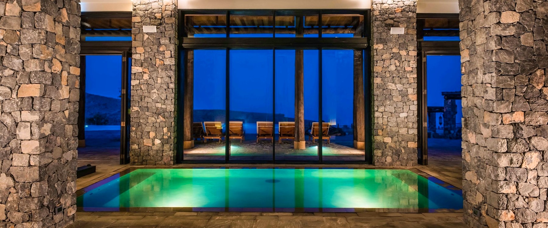 Indoor Pool at Alila Jabal Akhdar
