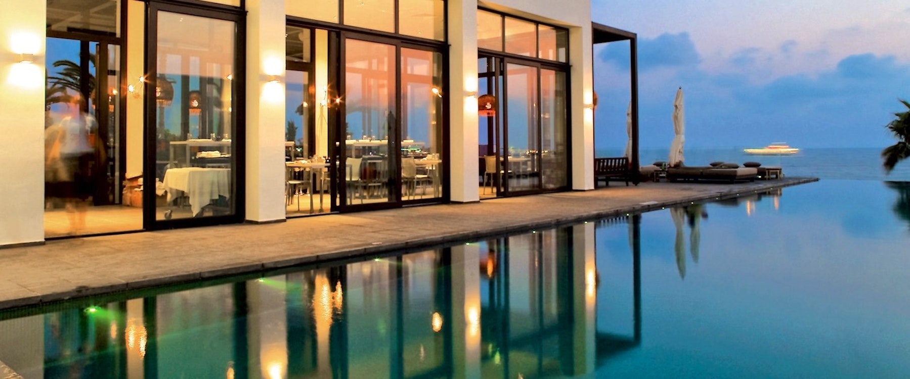 Eauzone Restaurant at Almyra, Paphos, Cyprus