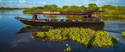 Aman Boat at Amansara, Siem Reap