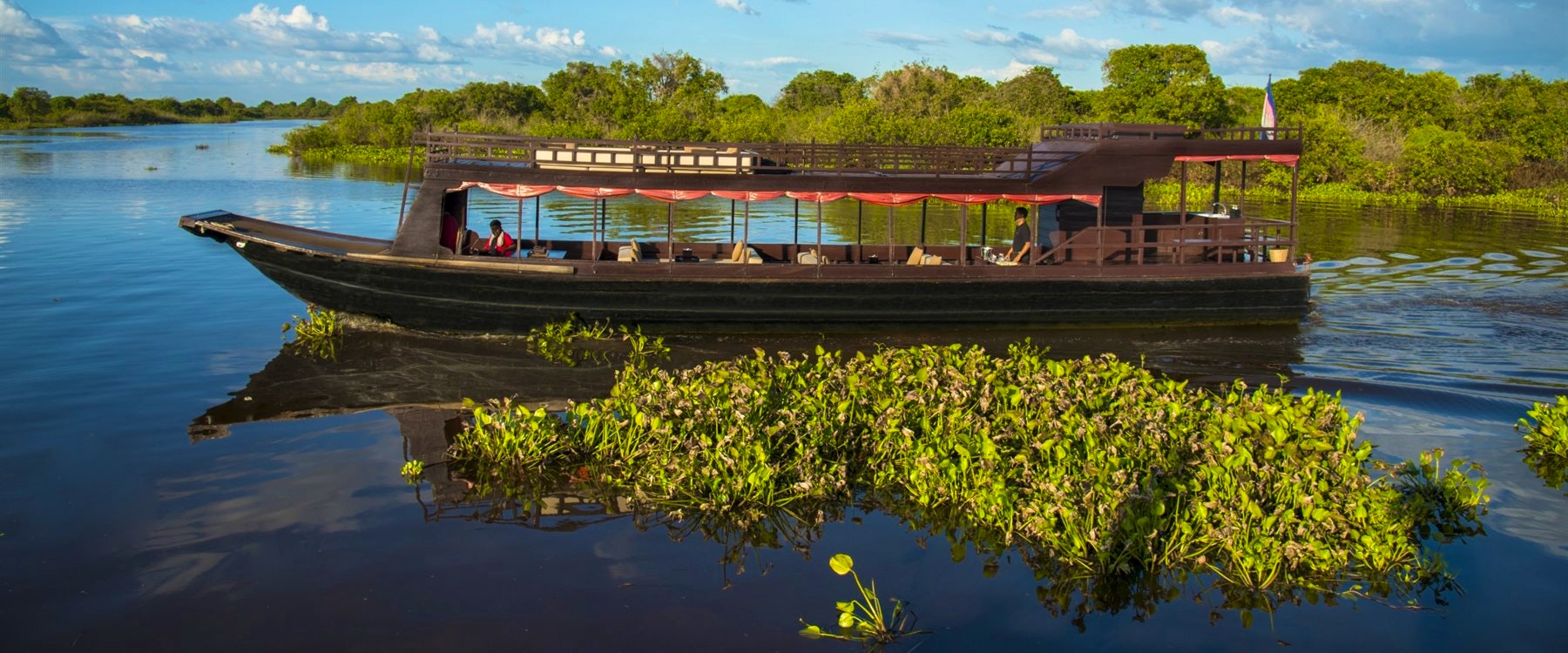 Aman Boat at Amansara, Siem Reap
