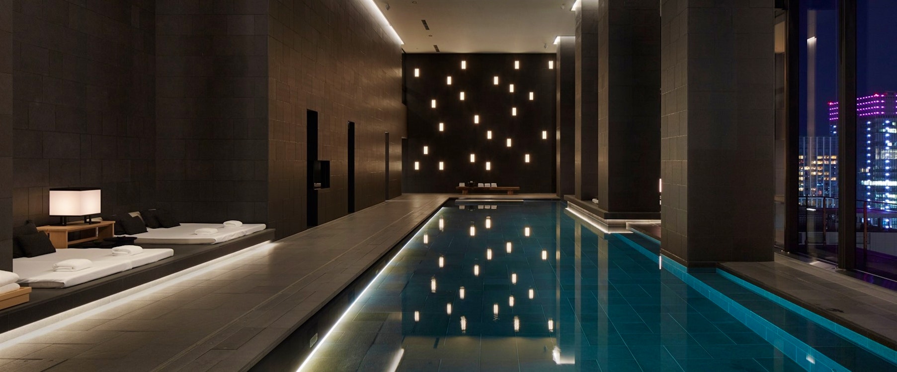 Swimming Pool at Aman Tokyo, Japan